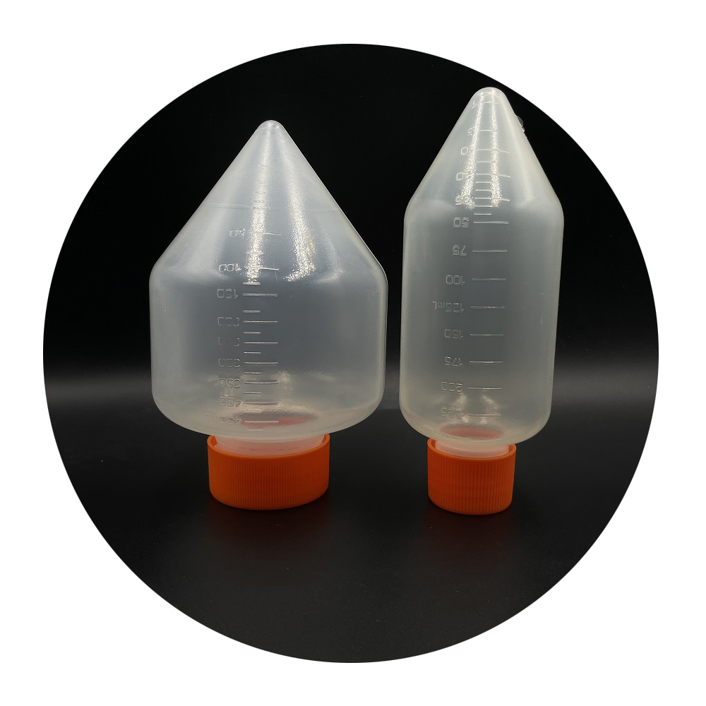 Полипропиленовая центрифуга с коническим дном, 250 мл, 500 мл