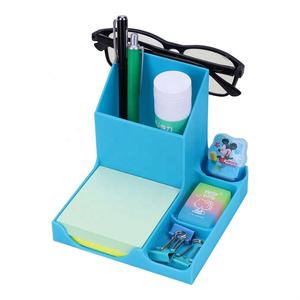 Office supplier Pen Holder Plastic Pencil School Desk Accessories Organizer Stand Container
