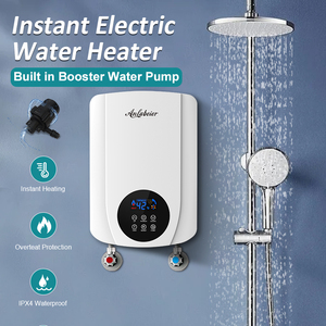 Calentador de Agua Eléctrico de Alta Eficiencia con Bomba de Agua, Elemento de Cobre Rojo Anlabeier y Diseño de Fácil Operación - Product Image 2