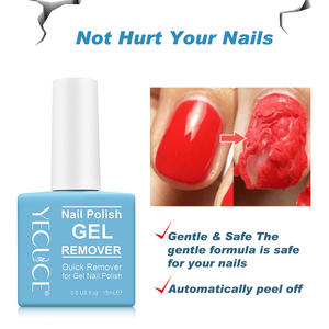 YECUCE Drop Shipping personalizado Nail Remove <span class=keywords><strong>Gel</strong></span> Nail Polish Remover Soak off Cleaner <span class=keywords><strong>para</strong></span> Nail Art - Product Image 2