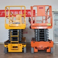Travail aérien 4m 6m 8m 10m 14m Table élévatrice à ciseaux automotrice électrique mobile alimentée par batterie