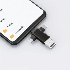 Prix le moins cher métal 3 en 1 <span class=keywords><strong>Micro</strong></span> <span class=keywords><strong>USB</strong></span> Type C 8Pin mâle vers <span class=keywords><strong>USB</strong></span> 3.0 femelle adaptateur <span class=keywords><strong>OTG</strong></span> pour téléphone U disque <span class=keywords><strong>Usb</strong></span> 3.0 connecteur de <span class=keywords><strong>prise</strong></span> - Product Image 4