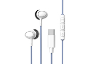 Earphone In-Ear Tipe-C 2025 Laris Manis, Kabel 1.2m Berkualitas Tinggi, Peredam Kebisingan Aktif, Tahan Air IPX-1, AAC