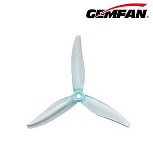 ใบพัด Gemfan 5128 0 แบบสามใบ สำหรับโดรน FPV ขนาด 5 นิ้ว สีฟ้าใส - Product Image 4