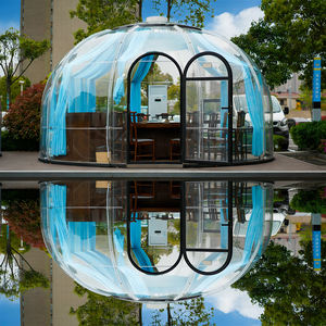 Nahtlose Transparente Polycarbonat-Sternbeobachtungskuppel mit Fenstern und Belüftungssystemen Tragbares Wohnkuppelhaus - Product Image 1
