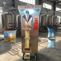 Machine de découpe automatique complète pour sachets de boisson en plastique, remplissage et scellage, pour eau pure, prix usine KOYO