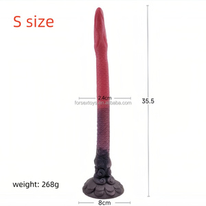 Long gode <span class=keywords><strong>anal</strong></span> tentacule monstre, gode dragon en silicone avec ventouse pour l'entraînement <span class=keywords><strong>anal</strong></span> en profondeur, énorme plug <span class=keywords><strong>anal</strong></span> fantastique - Product Image 5