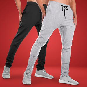 Nuevos Pantalones Casuales Inteligentes para Hombre, Estilo Europeo Americano, Cintura Media, Transpirables, con Cierre de Cordón, Personalizables en la Pierna Izquierda, Venta al Por Mayor Transfronteriza - Product Image 3