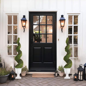 Decoración del hogar ecológica romana europea, fondo de escenario de boda, maceta grande de plástico para jardines interiores y exteriores - Product Image 6