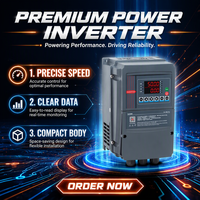 Variateur de fréquence (VFD) étanche et anti-poussière IP65, entraînement AC entièrement scellé, contrôle de moteur haute performance dans les environnements humides/poussiéreux