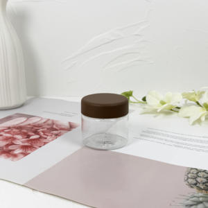 Bon marché 250ml PET large bouche Mason pot en plastique - Product Image 1