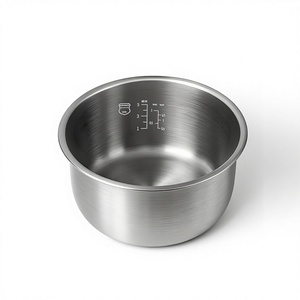 Accessoires pour <span class=keywords><strong>cuiseur</strong></span> <span class=keywords><strong>à</strong></span> <span class=keywords><strong>riz</strong></span> <span class=keywords><strong>Tiger</strong></span> JBA-S10C A10C B10C BAA10, cuve intérieure en acier inoxydable 316L, sans revêtement - Product Image 1