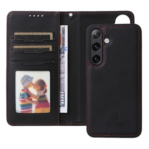 Étui en cuir détachable avec portefeuille pour <span class=keywords><strong>Samsung</strong></span> <span class=keywords><strong>Galaxy</strong></span> A14 A04E A73 A53 A33 A23 4G A13 <span class=keywords><strong>5G</strong></span> A03 A03S, coque de chargement magnétique sans fil - Product Image 1