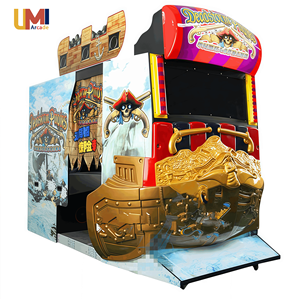 Thương mại <span class=keywords><strong>Arcade</strong></span> súng bắn súng mô phỏng đồng tiền hoạt động 55 inch Kim Loại Tàu cướp biển máy trong nhà trẻ em người lớn 1 năm Tây Ban Nha - Product Image 4