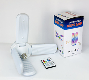 Nuevo Producto CP017, Lámpara LED Bluetooth con Música, Lámpara Plegable de 4+1 Hojas, Luz Bluetooth RGBW con Control Remoto para <span class=keywords><strong>Navidad</strong></span> - Product Image 6