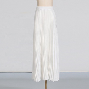 OUDINA - Conjunto <span class=keywords><strong>de</strong></span> <span class=keywords><strong>Dos</strong></span> <span class=keywords><strong>Piezas</strong></span> <span class=keywords><strong>de</strong></span> Alta Gama <span class=keywords><strong>para</strong></span> Mujer, Estilo Casual y Elegante, con Bordado, Falda Plisada <span class=keywords><strong>de</strong></span> Cintura Alta y Blazer - Product Image 6