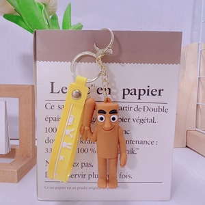 Cổ Ý Hot Bán brainrot ai nhân vật phim hoạt hình PVC Carabiner móc khóa tralero tralala tung tung tung sahur môi trường - Product Image 4