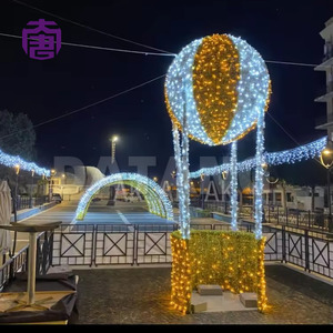 Outdoor Hot Air Balloon Decorative <b>Light</b> for Christmas Street Plaza Park Garden and Commercial Landscape Display - Product Image 3