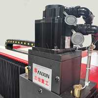 Machine à rainurer horizontale CNC entièrement automatique SANXIN pour tôles métalliques – Équipement de rainurage en V