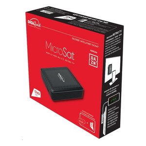 Decodificador TIVUSAT Microsat Retro Negro RICD1248 DVB-S2 - Product Image 2