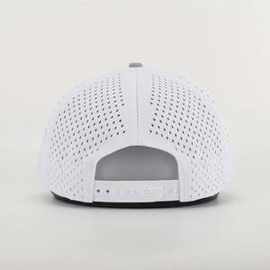 Gorra Snapback Unisex Deportiva de Hip Hop con 6 Paneles Planos, Logotipo de PVC Cortado con Láser y Perforaciones, de Alta Calidad, Personalizada por Meidiney, Fábrica con Certificación BSCI - Product Image 5