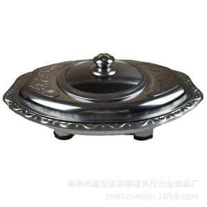 เตาสแตนเลสรูปปลาพร้อมฝาปิด สำหรับบุฟเฟ่ต์โรงแรม ใช้กลางแจ้ง รุ่น ML-220 - Product Image 5