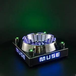 Botella metálica Glorifier Botella Exhibidor Licor con iluminación láser - Product Image 5