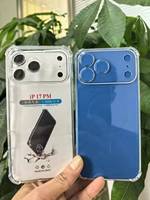 Coque de téléphone portable transparente en TPU souple Super Protect, antichoc aux quatre coins pour iPhone 17 Pro