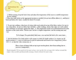 Patch brodé thermocollant, patch décoratif DIY - Product Image 5