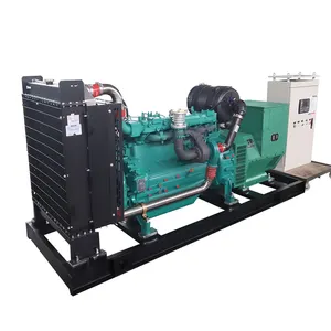 Generatore Diesel aperto di alta qualità 187kva 150kw rame sistema di raffreddamento ad acqua 24V DC avviamento elettrico, 12v DC elettrico Start CE ISO