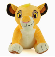 Peluche Simba de haute qualité du Roi Lion, super douce, pour enfants, vente en gros, jouet en peluche anti-stress en coton PP