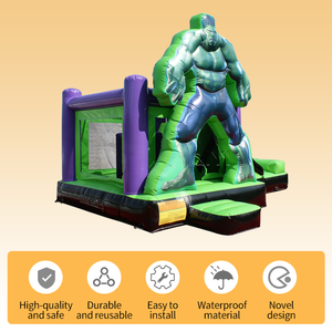 Qiyi Spider-man - Castillo Inflable de PVC con Tobogán, Color Personalizado, Garantía de 2 Años, Capacidad para 6 Personas - Product Image 2