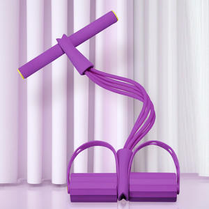 Multifunctional Foot <b>Pedal</b> Resistance Band TPR Anti-Breakage Whole Body Fitness <b>Exercise</b> Equipment For Home Use - Product Image 1