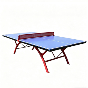 <span class=keywords><strong>Table</strong></span> <span class=keywords><strong>de</strong></span> <span class=keywords><strong>ping</strong></span>-<span class=keywords><strong>pong</strong></span> SMC <span class=keywords><strong>de</strong></span> taille standard avec pieds en acier inoxydable <span class=keywords><strong>de</strong></span> 50 mm, <span class=keywords><strong>table</strong></span> <span class=keywords><strong>de</strong></span> tennis <span class=keywords><strong>de</strong></span> <span class=keywords><strong>table</strong></span> d'extérieur avec filet, vente en gros - Product Image 3