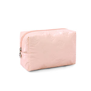 Bolsa de Cosméticos Beilian Rosa, Estuche de Viaje Portátil para Maquillaje, Multiusos para Uso Diario - Product Image 1