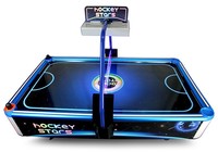 Table de compétition de hockey sur air de style tournoi, conception avancée, surface de glisse fluide, équipement d'entraînement professionnel