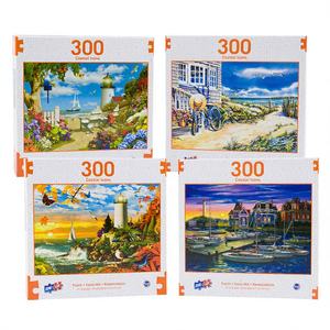 Puzzle de 300 pièces Coastal Icons pour enfants, jeu de puzzle amusant pour enfants à résoudre par Alan Giana Sure Lox, fabriqué en Chine - Product Image 1