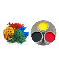 Revêtement fe2O3 coloful oxydes poudre d'oxyde de fer