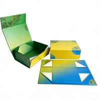 Boîte cosmétique pliable magnétique personnalisée avec impression recyclable pour coffret de beauté haut de gamme par AOPA