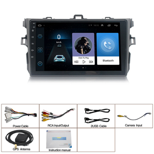 Écran tactile OEM, autoradio Carplay, <span class=keywords><strong>Android</strong></span> 13, lecteur multimédia DVD, autoradio pour Toyota Corolla 2007 2008 2009 2010 2011 - Product Image 2