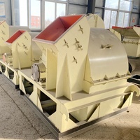 Machine à fabriquer de la sciure de bois multifonctionnelle et petit broyeur de déchets de bois à haute productivité 380V 18,5-2x90KW de puissance