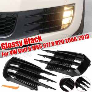 Couvre-phares antibrouillard avant pour Volkswagen Golf 6 MK6 GTI R R20 2008-2013, cadre de protection des phares antibrouillard - Product Image 1