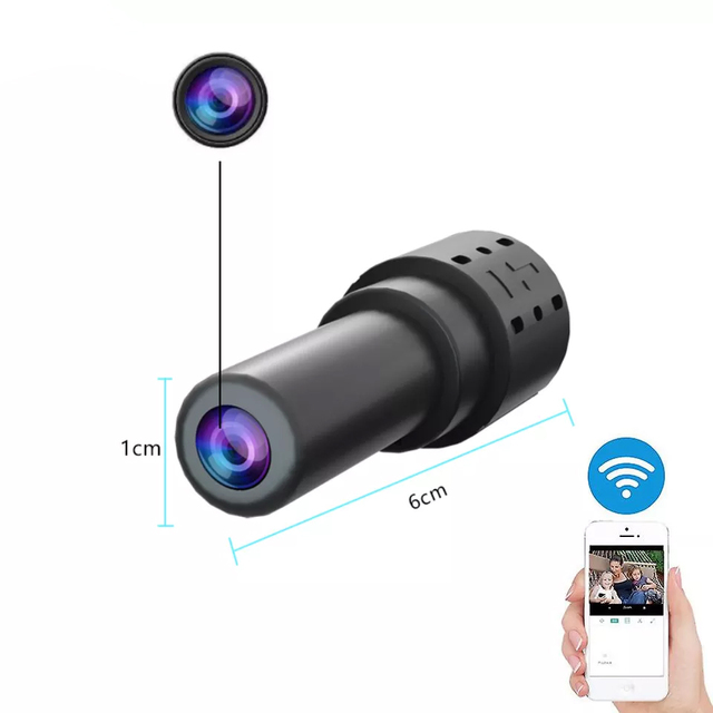X14 Full HD Mini WiFi Camera with Night Vision, Loop Recording, and Motion Detection for Home Security Monitoring