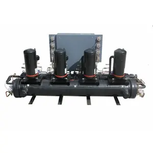 China Factory Directly Sale 50 Ton Industrial Water Cooled Chiller With Water Cooling Tower