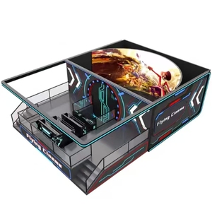 Équipement de cinéma VR 9D à écran incurvé pour parcs d'attractions, affichage 3D sans lunettes, en PVC, pour centres commerciaux - Product Image 1