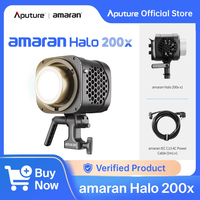 Aputure Amaran Halo 200x 300x Bi Color 2700K 6500K Lumière vidéo COB pour la photographie en studio