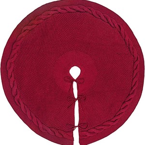 Groothandel Luxe Custom Size Gebreide Kerst Kerstboom Rok Decor Xmas Vakantie Home Party Decoraties - Product Image 6