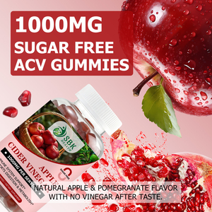 Good Quality Immune System Support Gummy Sugar Free 1000mg Apple Cider Vinegar Gummies ACV Boost Metabolism with Vitamin B12 - Product Image 3