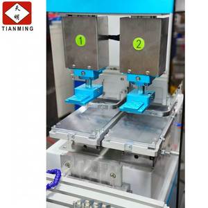 M1/2H Monochrome Double Head <b>Pad</b> Printing Machine - Product Image 3