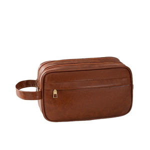 Luxury Handheld Cosmetic <b>Bag</b> Large Capacity Wet & Dry <b>Storage</b> <b>Bag</b> Waterproof Outdoor <b>Travel</b> PU Men's Wash <b>Bag</b> - Product Image 6